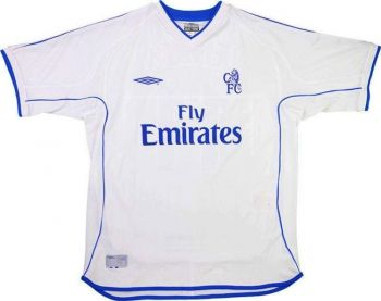 Chelsea FC uitshirt seizoen 2001/2002