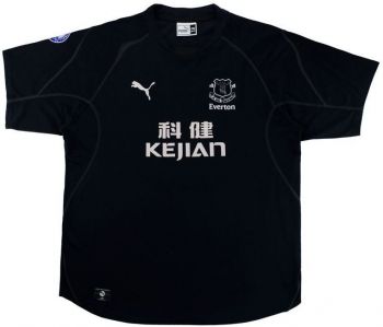 Everton FC derde shirt seizoen 2002/2003