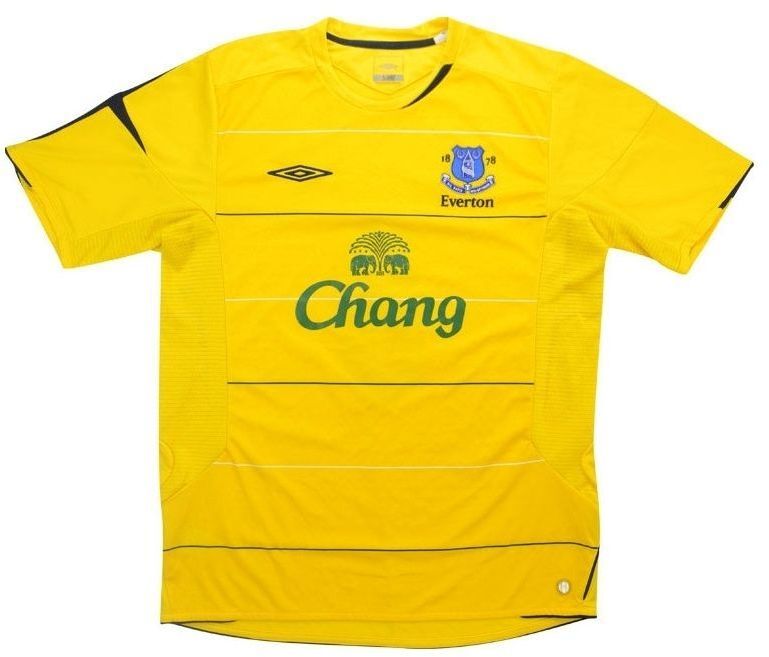 Everton FC derde shirt seizoen 2005/2006