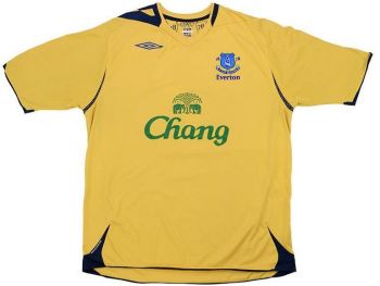 Everton FC derde shirt seizoen 2006/2007