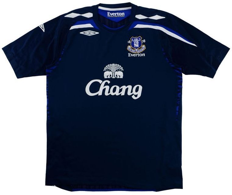 Everton FC derde shirt seizoen 2007/2008