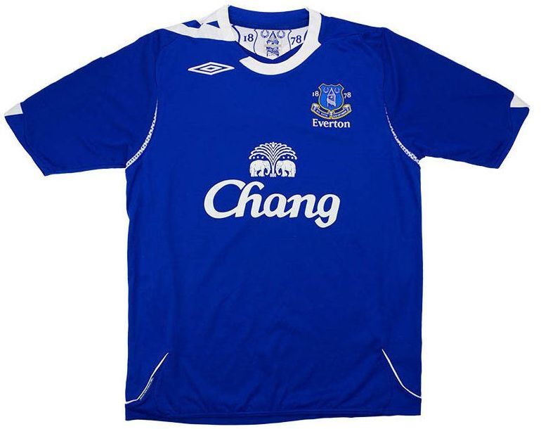 Everton FC thuisshirt seizoen 2006/2007