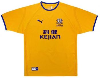 Everton FC uitshirt seizoen 2003/2004