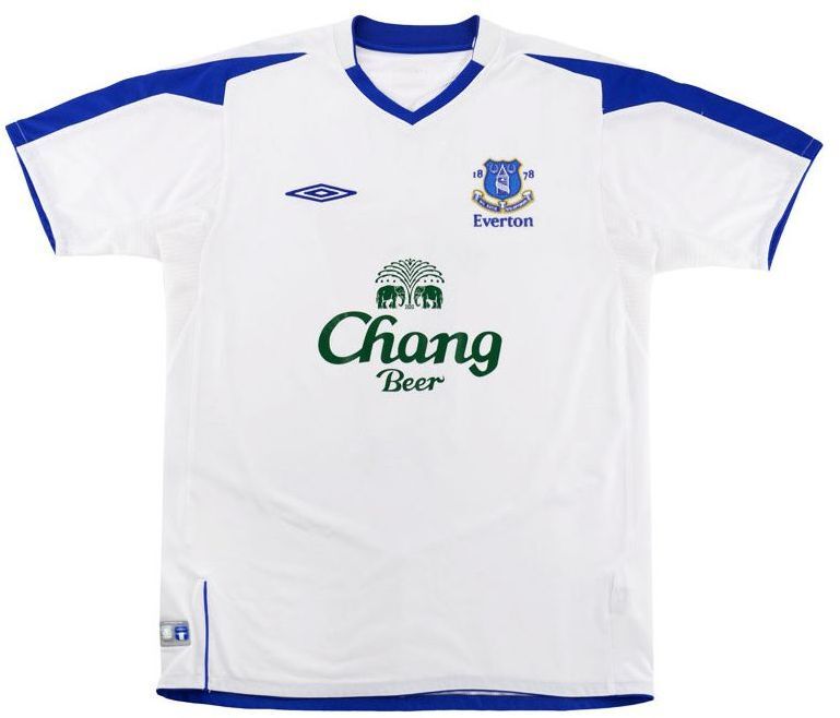 Everton FC uitshirt seizoen 2004/2005