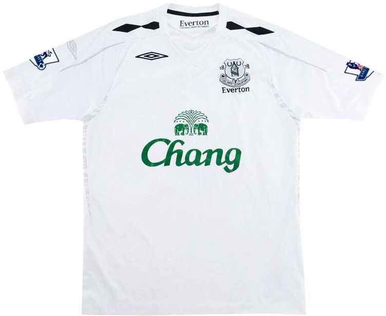 Everton FC uitshirt seizoen 2007/2008
