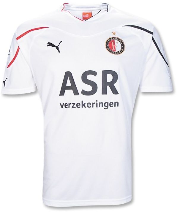 Feyenoord uitshirt seizoen 2010/2011