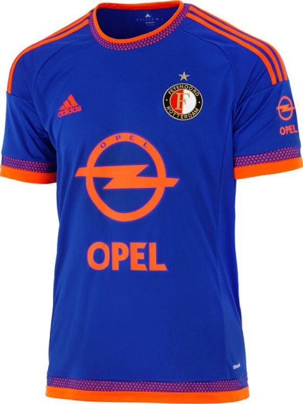 Feyenoord uitshirt seizoen 2015/2016