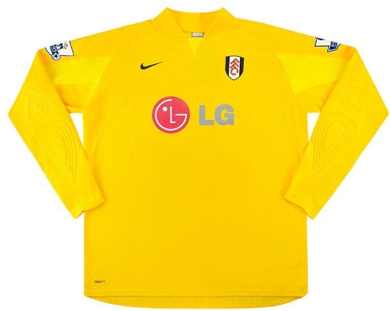 Fulham FC keepershirt seizoen 2007/2008