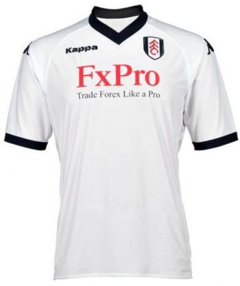 Fulham FC thuisshirt seizoen 2010/2011