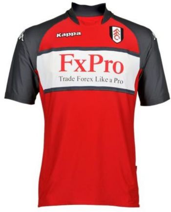 Fulham FC uitshirt seizoen 2010/2011