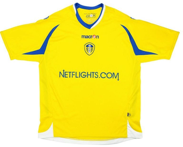 Leeds United FC derde shirt seizoen 2010/2011