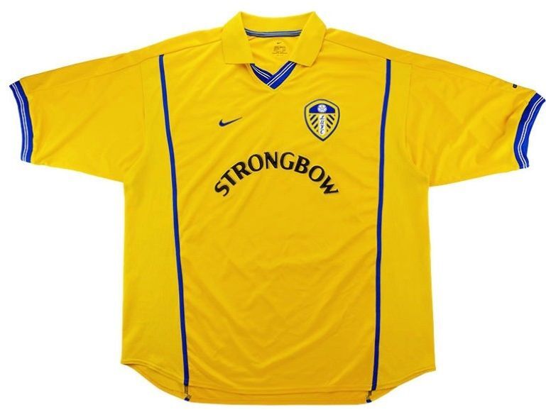 Leeds United FC uitshirt seizoen 2000/2001