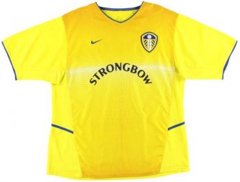 Leeds United FC uitshirt seizoen 2002/2003