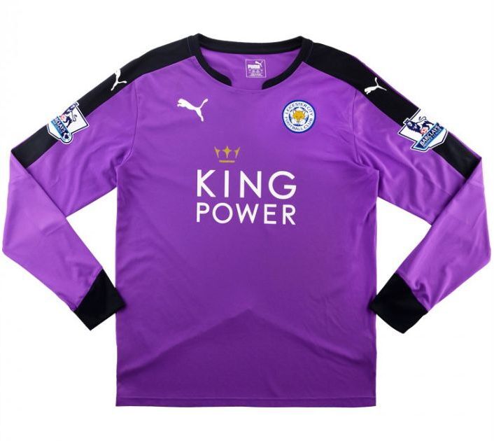 Leicester City FC keepershirt seizoen 2015/2016