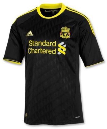 Liverpool FC derde shirt seizoen 2010/2011