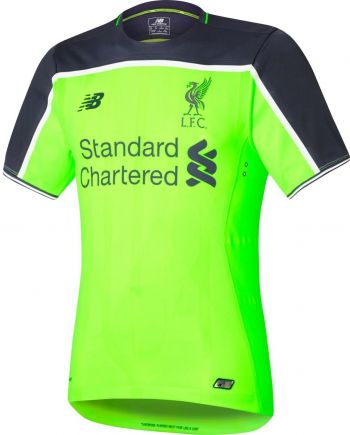 Liverpool FC derde shirt seizoen 2016/2017