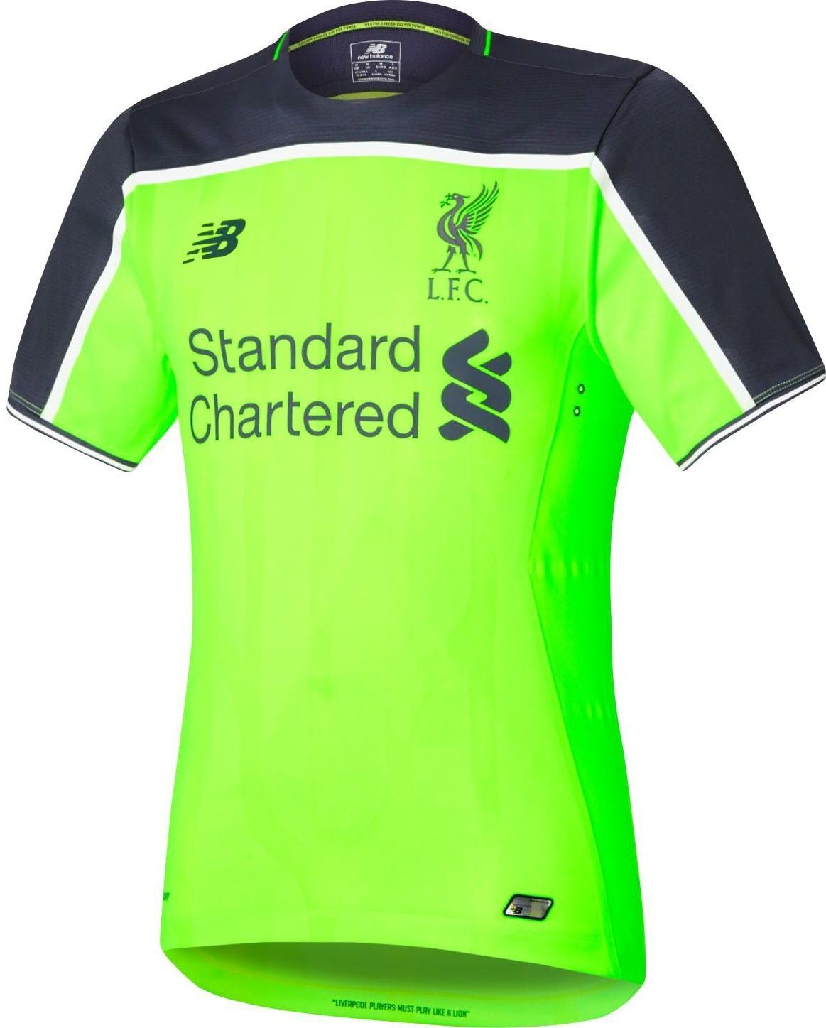 Liverpool FC derde shirt seizoen 2016/2017
