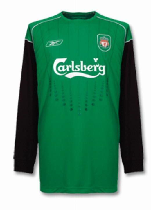 Liverpool FC keepershirt seizoen 2004/2005