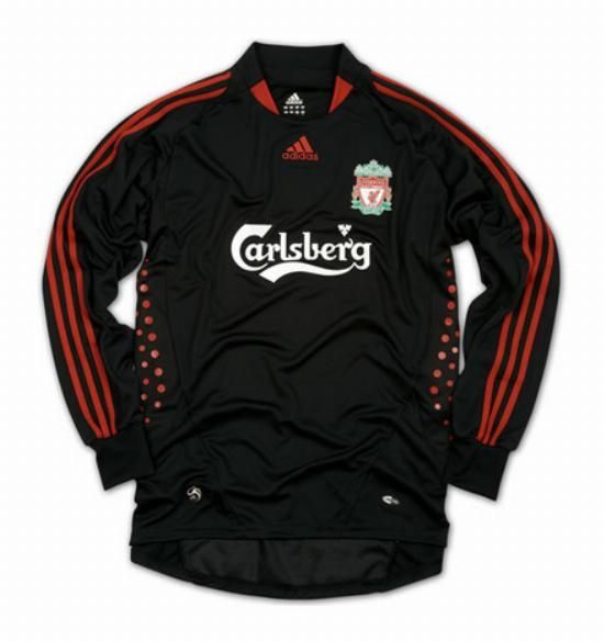 Liverpool FC keepershirt seizoen 2009/2010