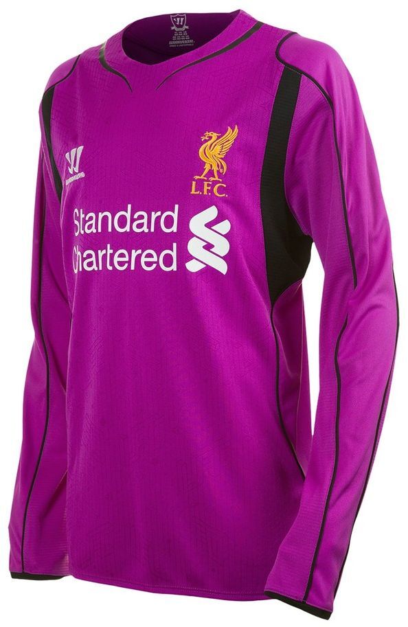 Liverpool FC keepershirt seizoen 2014/2015