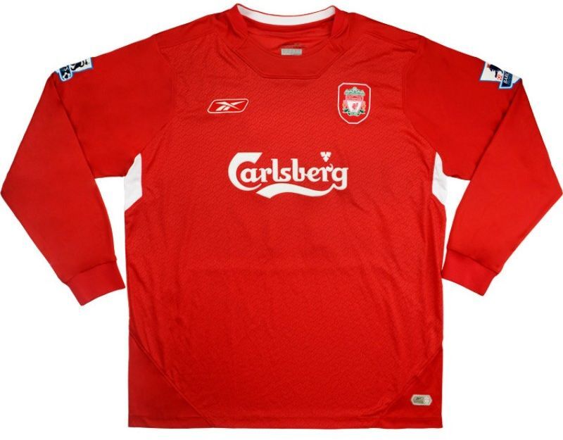 Liverpool FC thuisshirt seizoen 2004/2005