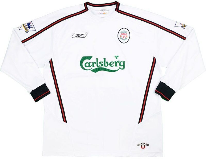 Liverpool FC uitshirt seizoen 2003/2004