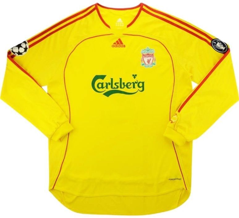 Liverpool FC uitshirt seizoen 2006/2007