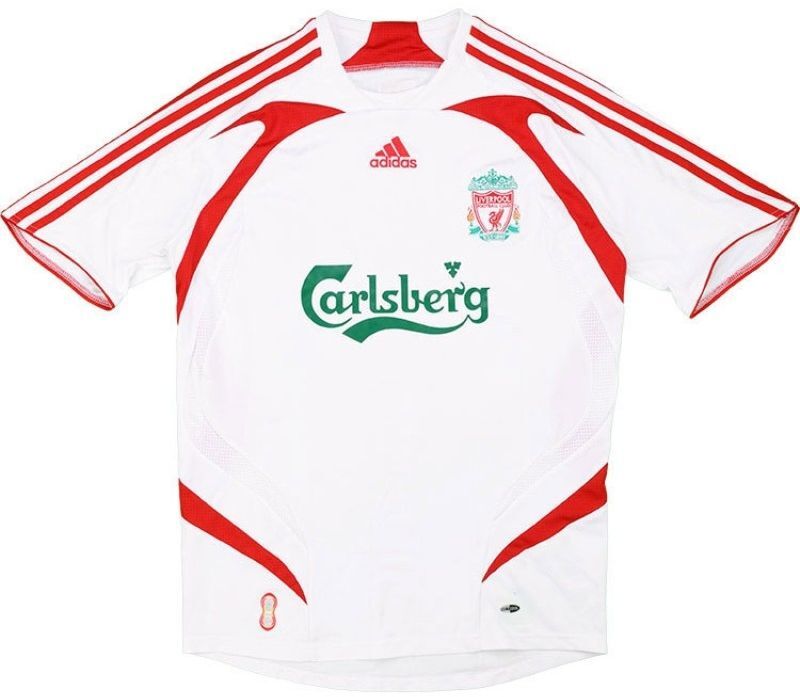 Liverpool FC uitshirt seizoen 2007/2008