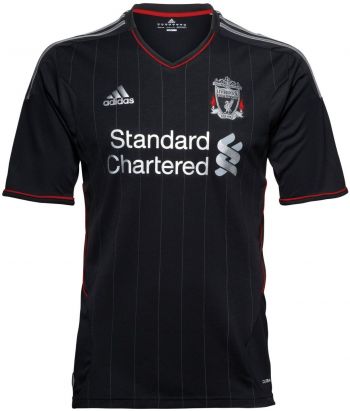 Liverpool FC uitshirt seizoen 2011/2012
