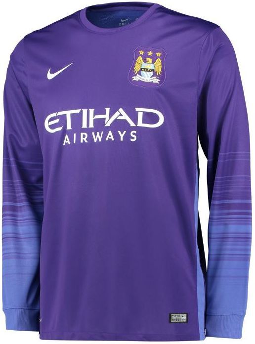 Manchester City FC keepershirt seizoen 2015/2016