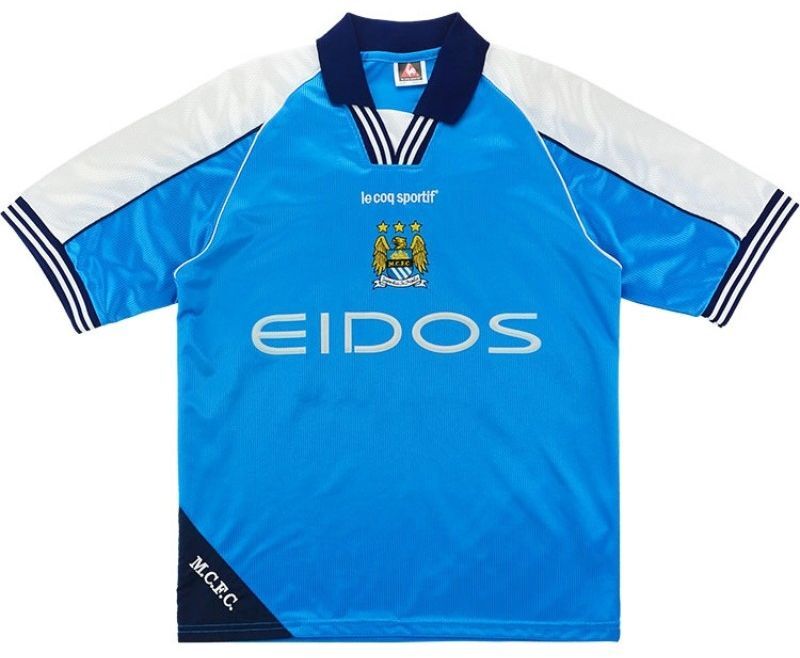 Manchester City FC thuisshirt seizoen 2000/2001