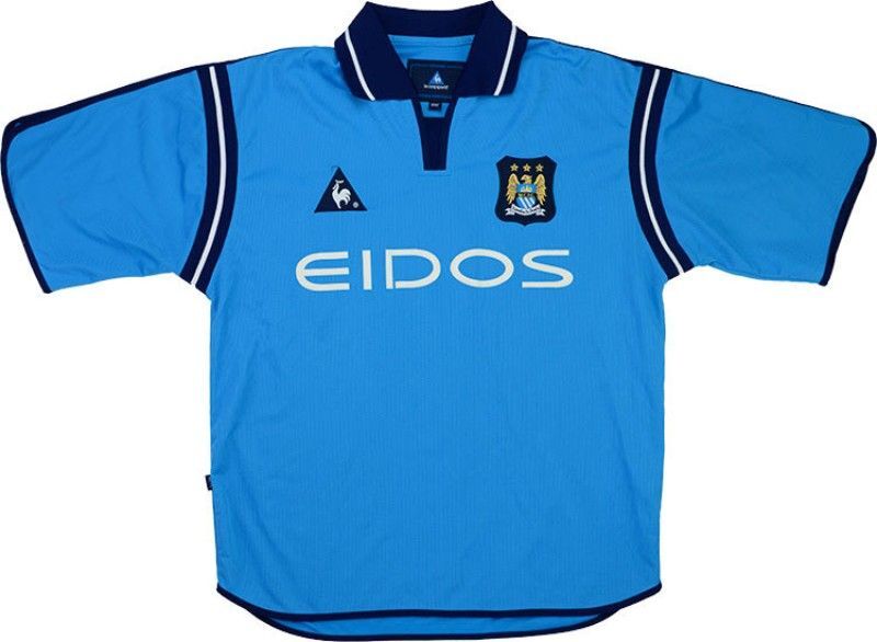 Manchester City FC thuisshirt seizoen 2001/2002