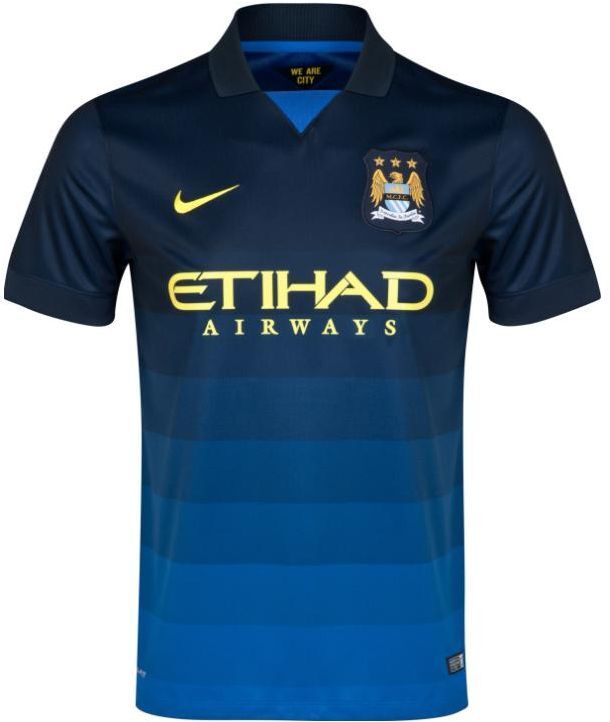 Manchester City FC uitshirt seizoen 2014/2015