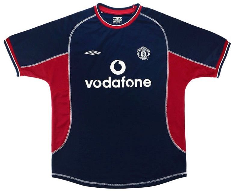 Manchester United FC derde shirt seizoen 2000/2001