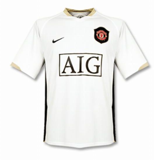 Manchester United FC derde shirt seizoen 2007/2008