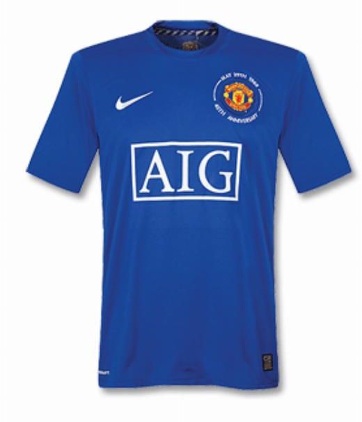 Manchester United FC derde shirt seizoen 2008/2009