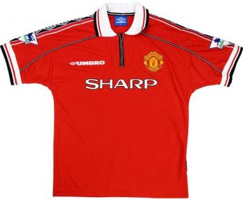 Manchester United FC thuisshirt seizoen 1998/1999