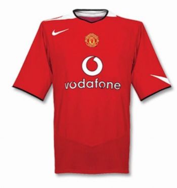 Manchester United FC thuisshirt seizoen 2004/2005