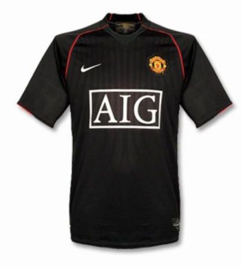 Manchester United FC uitshirt seizoen 2007/2008