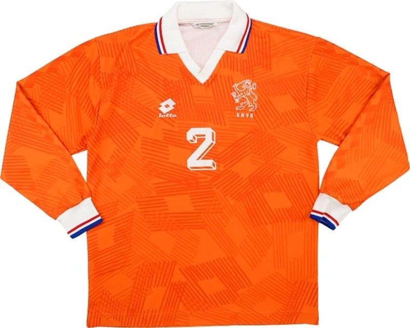 Nederlands elftal thuisshirt seizoen 1992