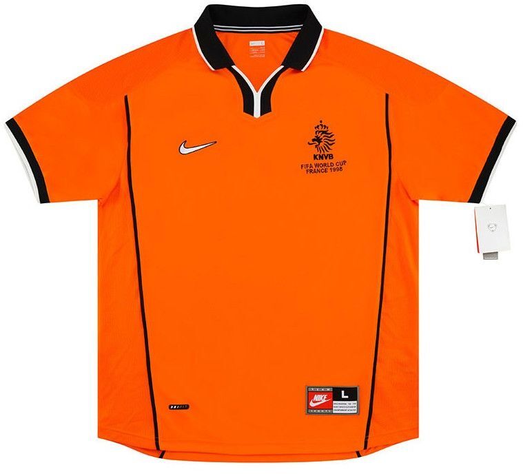 Nederlands elftal thuisshirt seizoen 1998