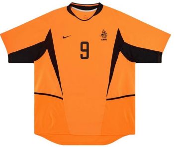 Nederlands elftal thuisshirt seizoen 2002
