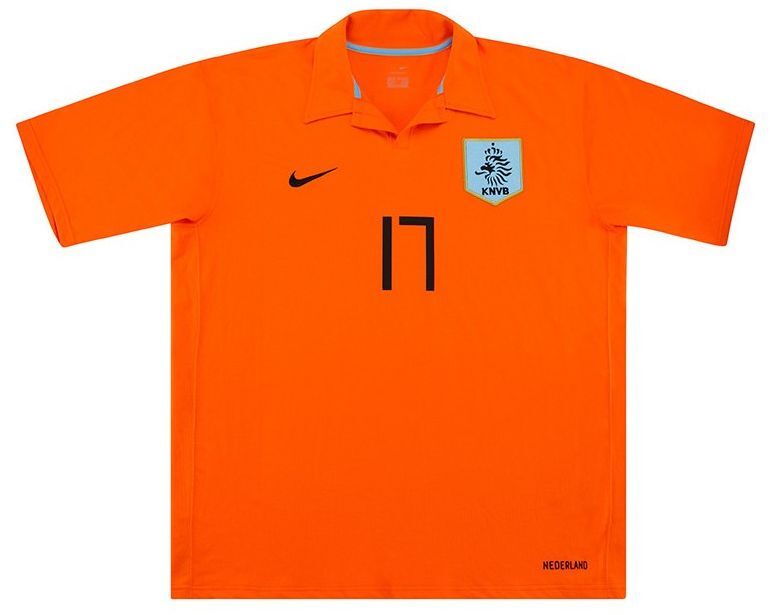 Nederlands elftal thuisshirt seizoen 2006