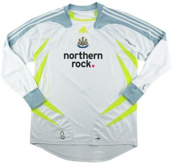 Newcastle United FC 2e keepershirt seizoen 2007/2008