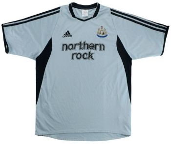 Newcastle United FC derde shirt seizoen 2003/2004