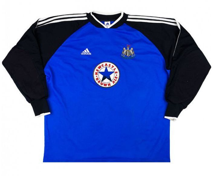 Newcastle United FC keepershirt seizoen 1999/2000