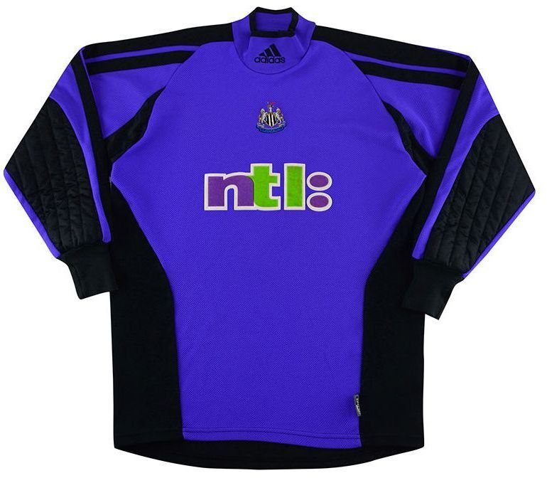 Newcastle United FC keepershirt seizoen 2001/2002