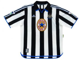 Newcastle United FC thuisshirt seizoen 1999/2000
