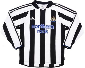Newcastle United FC thuisshirt seizoen 2004/2005