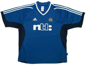 Newcastle United FC uitshirt seizoen 2001/2002